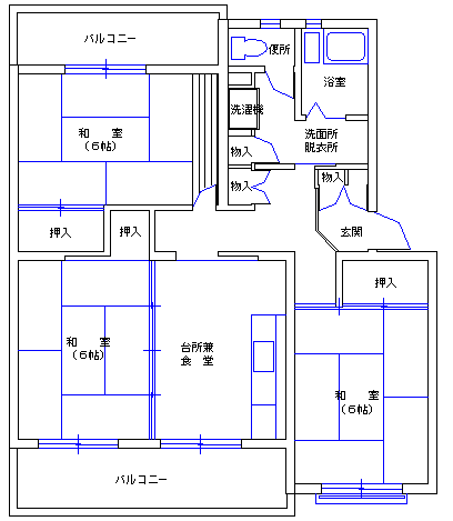 佐田団地3号棟