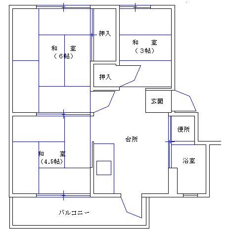 三笠山団地1号棟