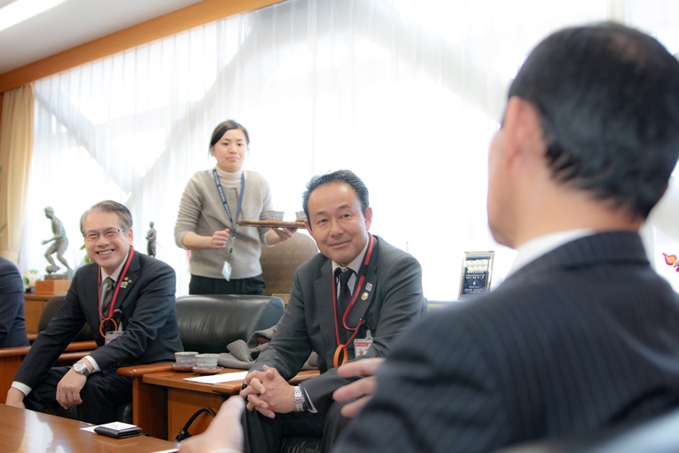 今後への期待を話す日本郵便株式会社関東支社 経営管理部長 常木治彦さん
