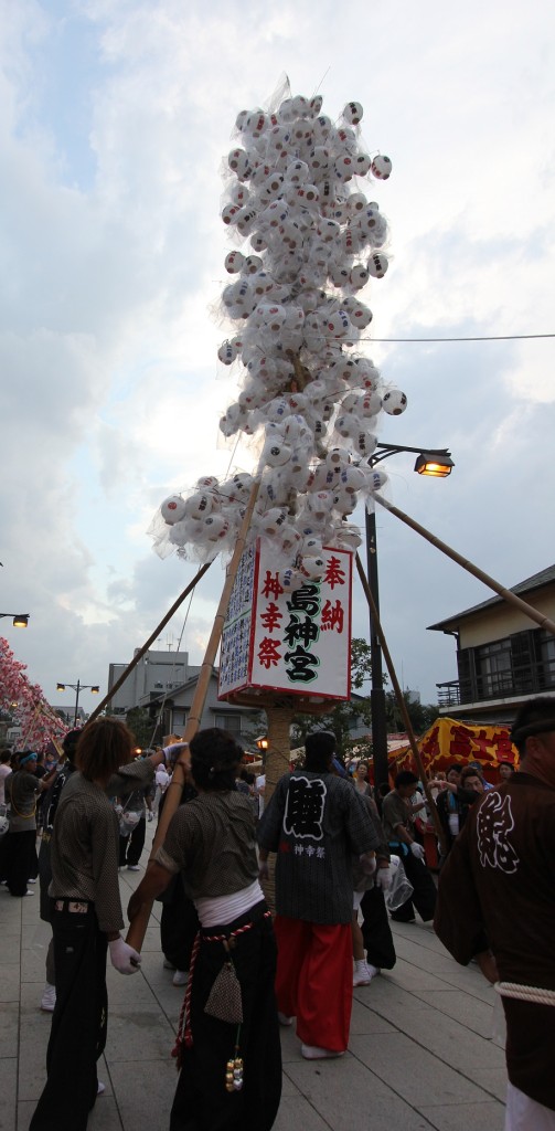 現在の提灯まち　昼