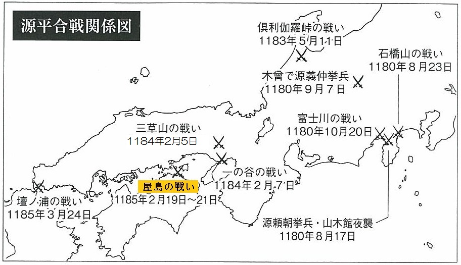 源平合戦関係図