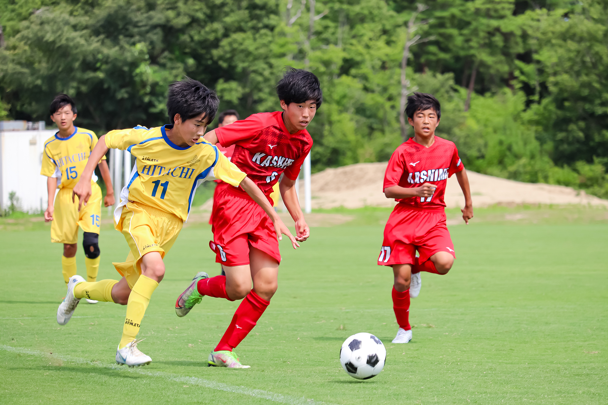 鹿島中学校サッカー部③