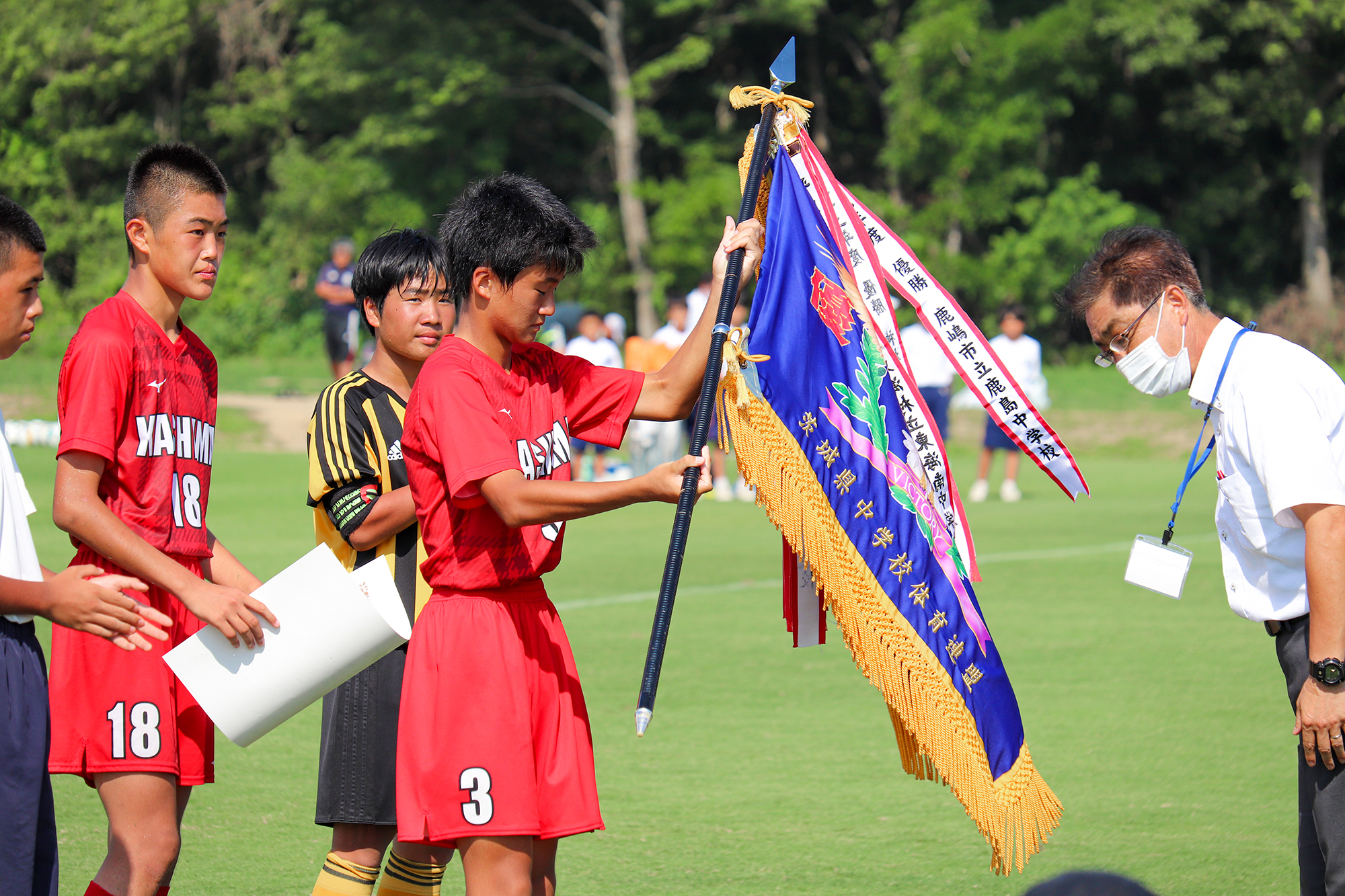 鹿島中学校サッカー部⑥