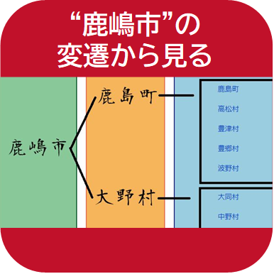 鹿嶋市の変遷から見る