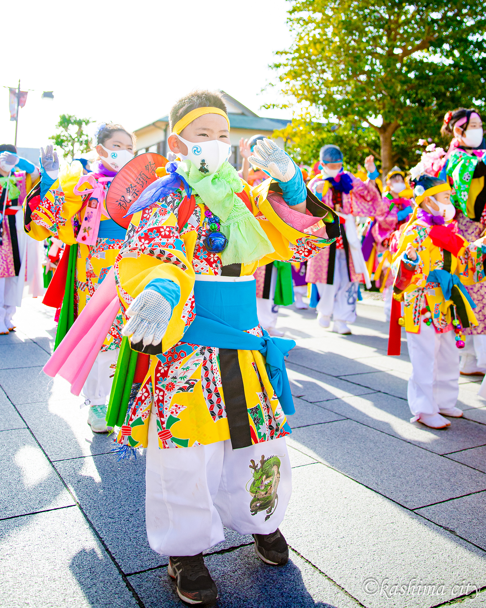 踊り披露