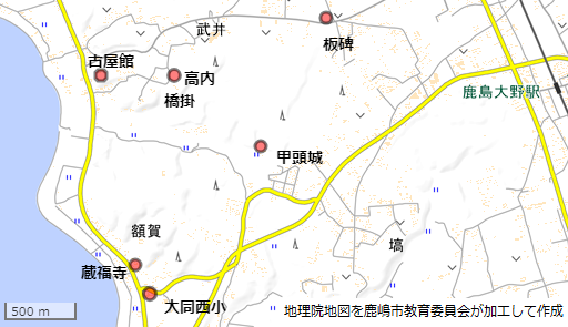 武井の地図