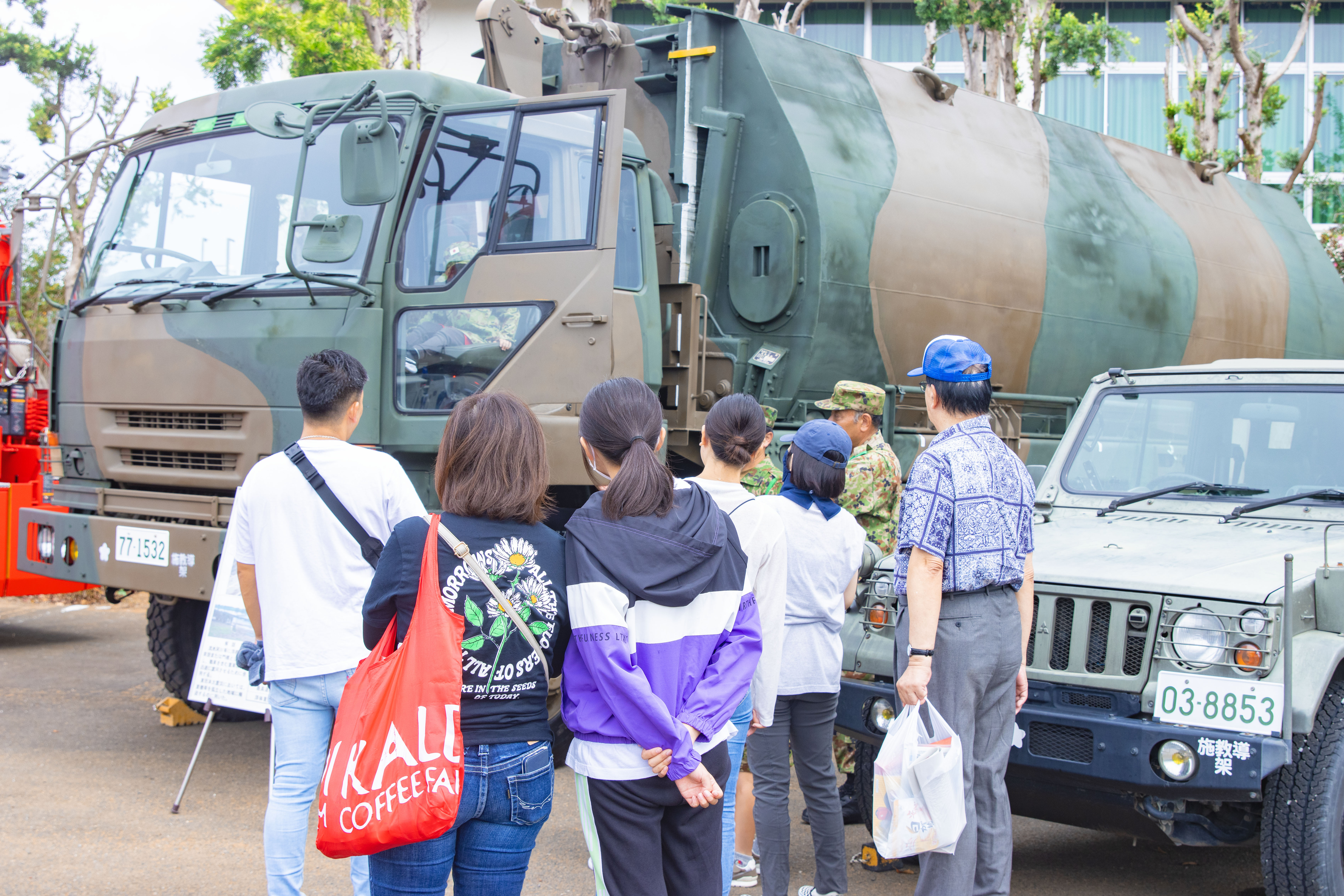 自衛隊車両の説明