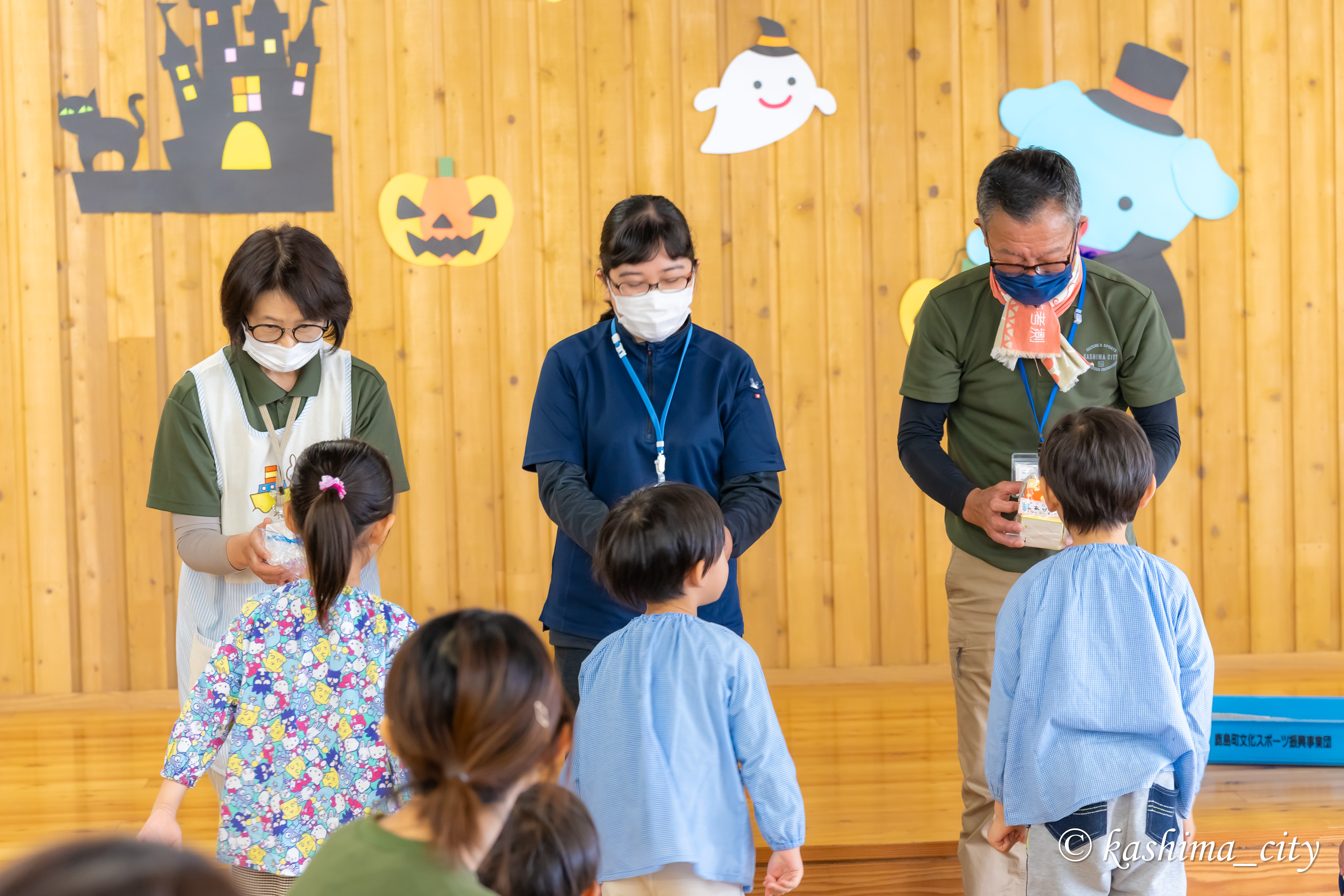 どきどきセンターの皆さんにお礼