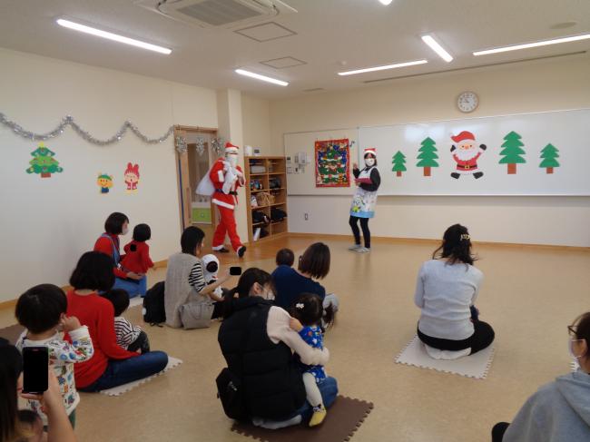 サンタさん登場‼