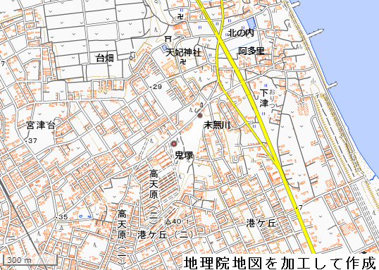 下津の地図