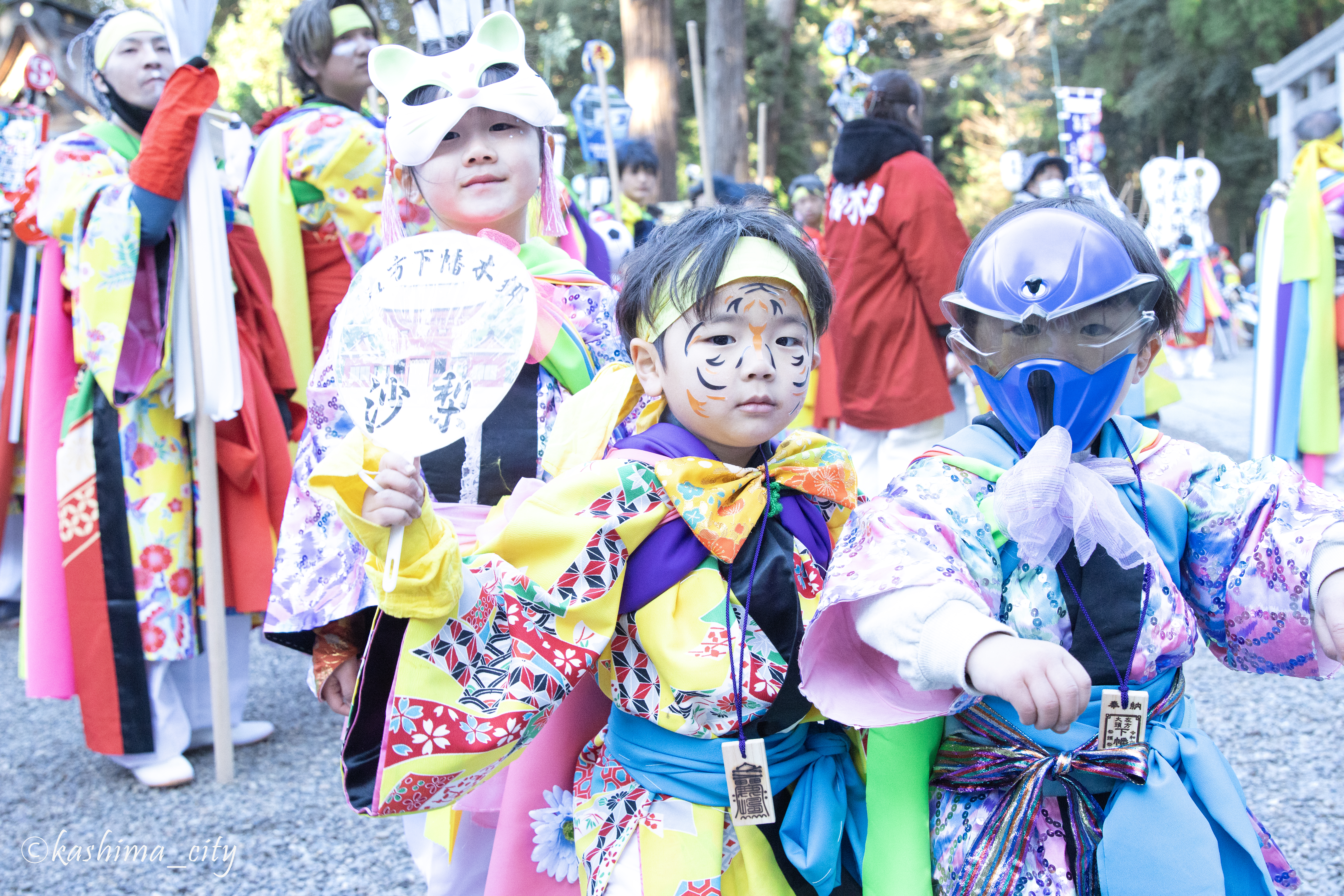 笑顔の子どもたち