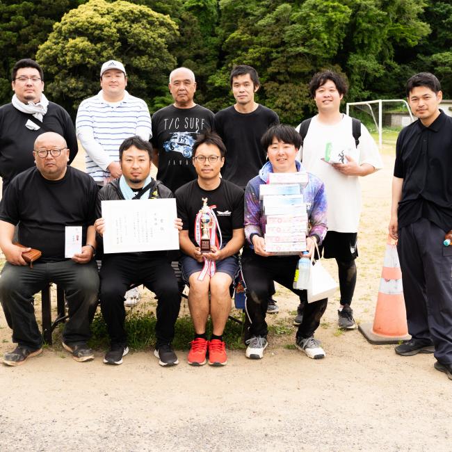 沼尾地区準優勝の写真