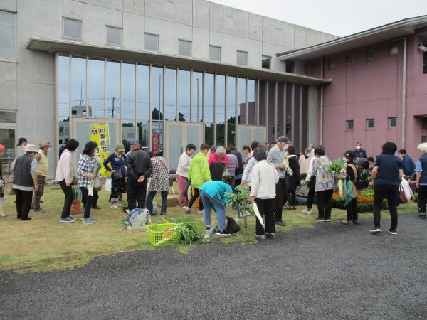 青空市の様子