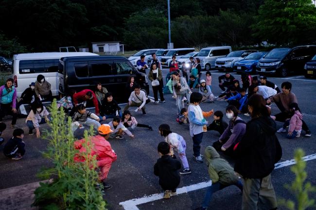 準備運動の写真