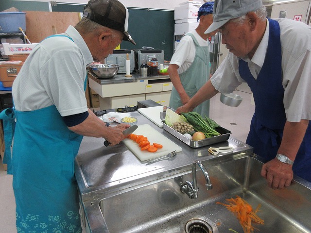 男の料理教室
