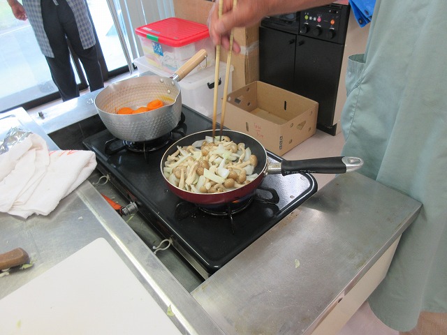 男の料理教室