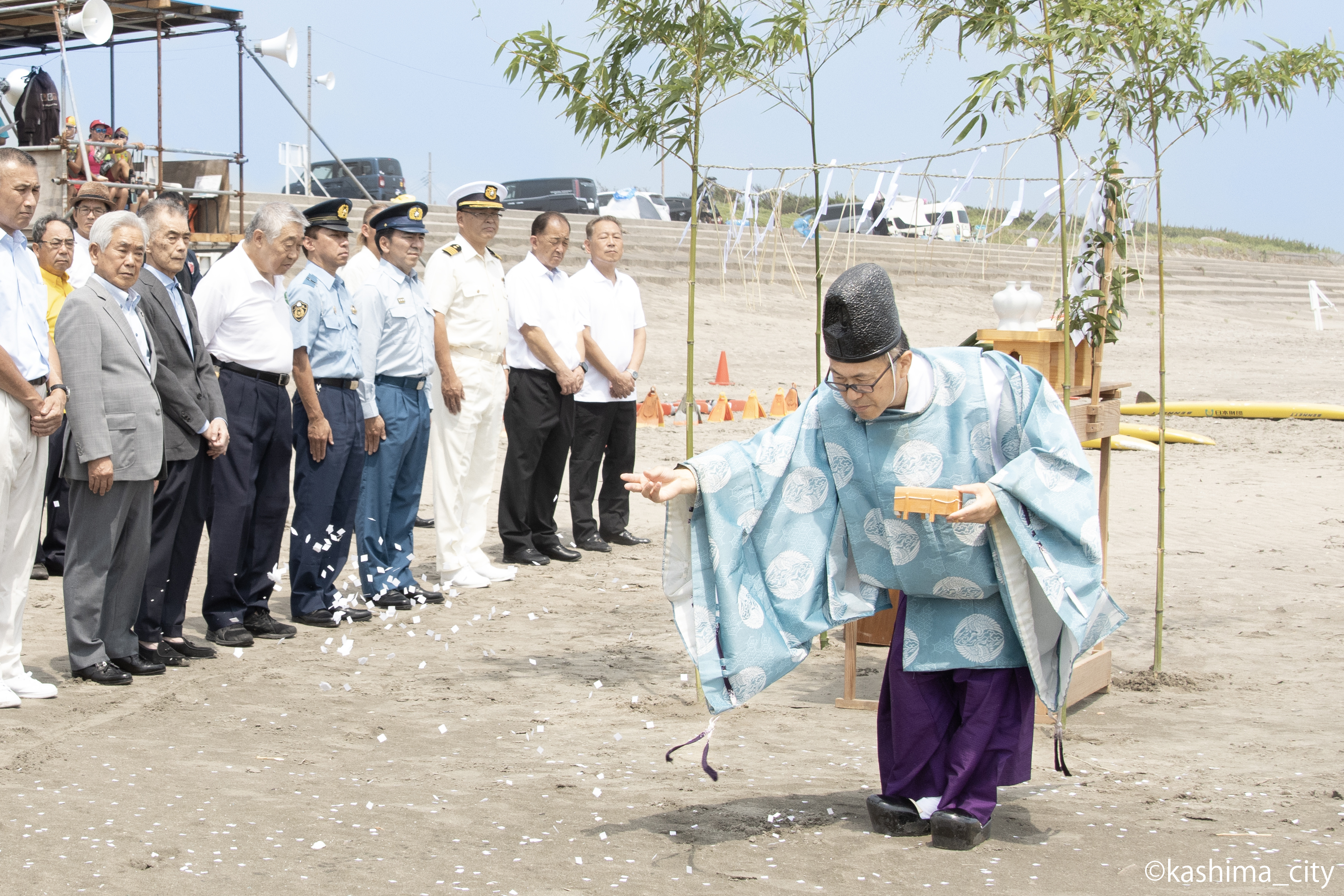 神事の様子