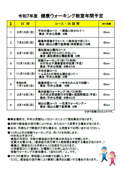 年間予定