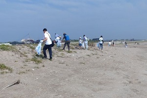 第41回海岸一斉清掃1