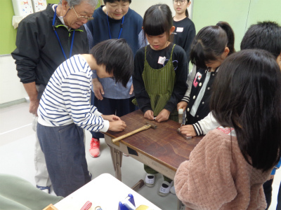 みんなで作業