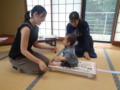 保健士さんによる身体測定