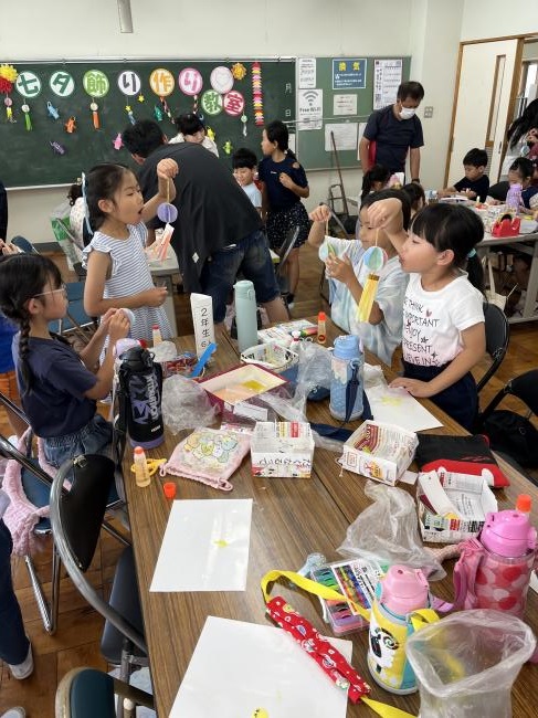 七夕飾り作り教室