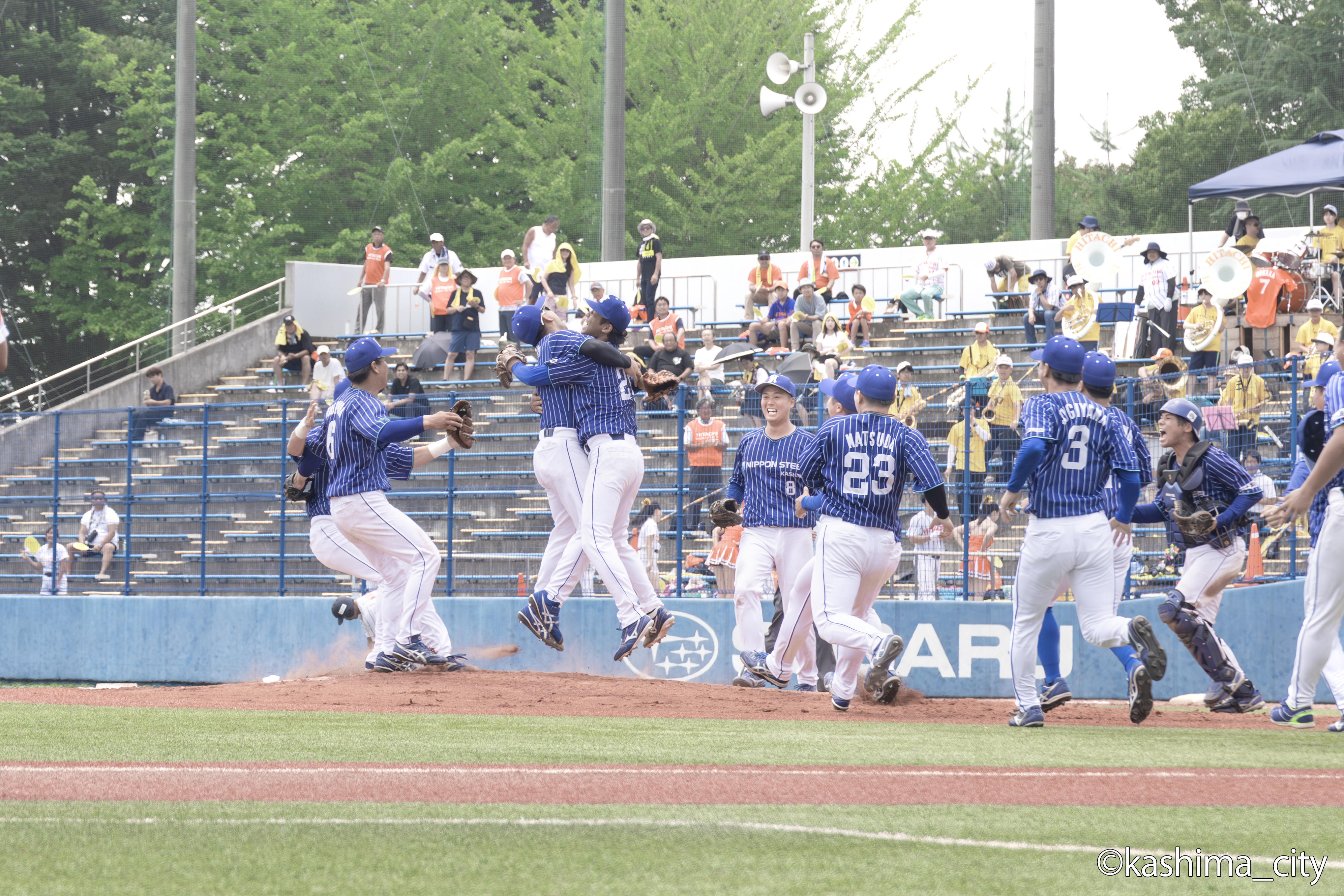 本大会出場決定の瞬間