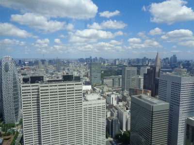 北展望室からの景色