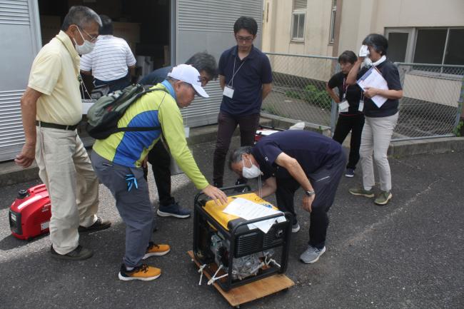 避難所開設運営訓練