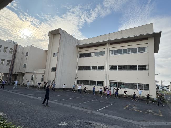 毎朝ラジオ体操