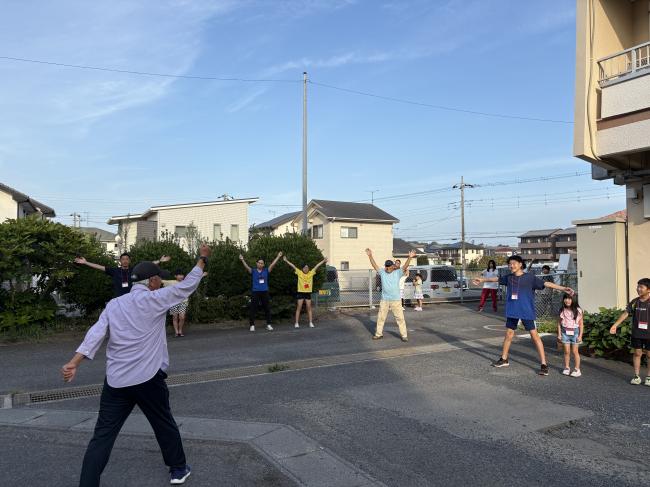 毎朝ラジオ体操