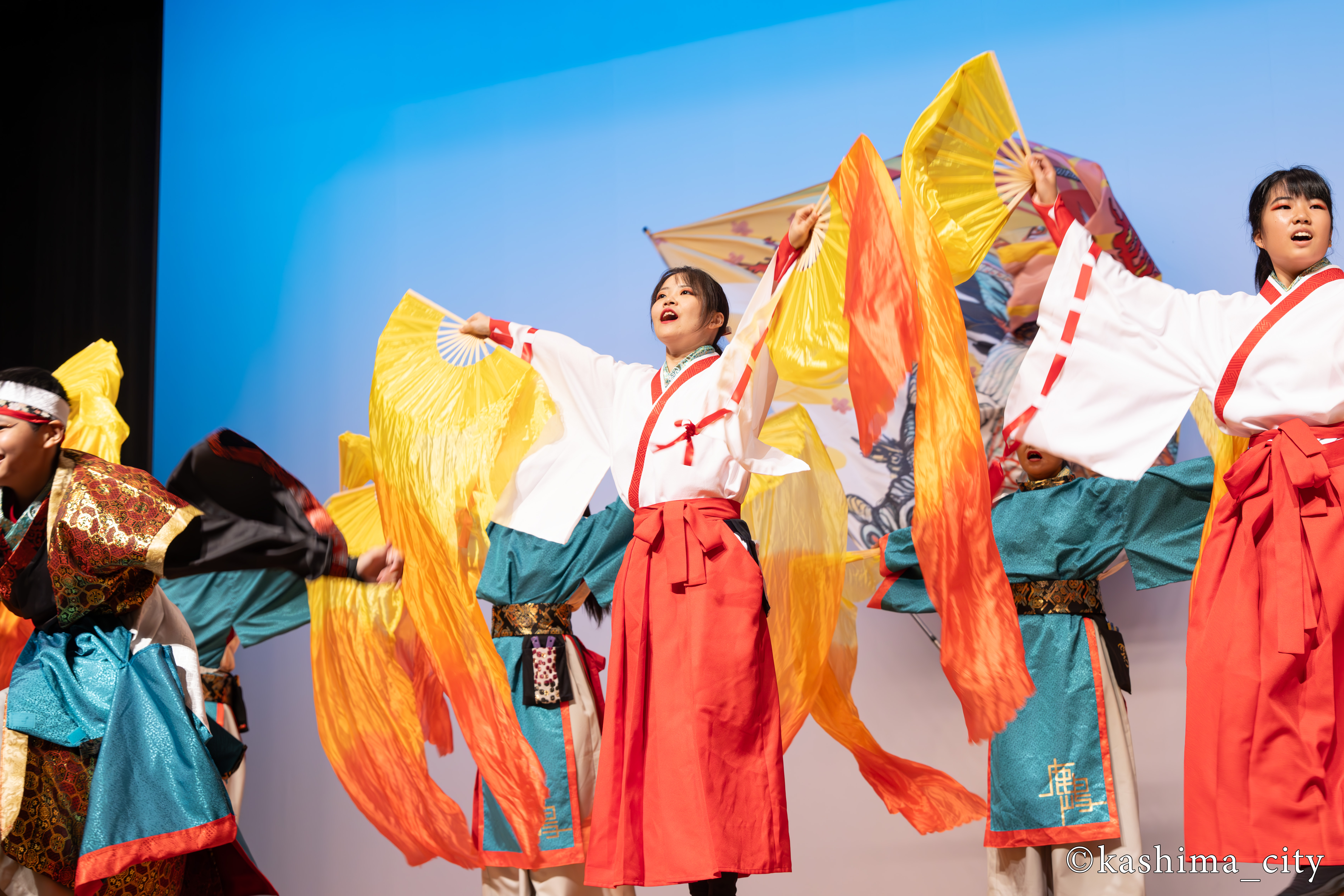 一丸天舞(いちがんてんぶ)によるよさこい演武②