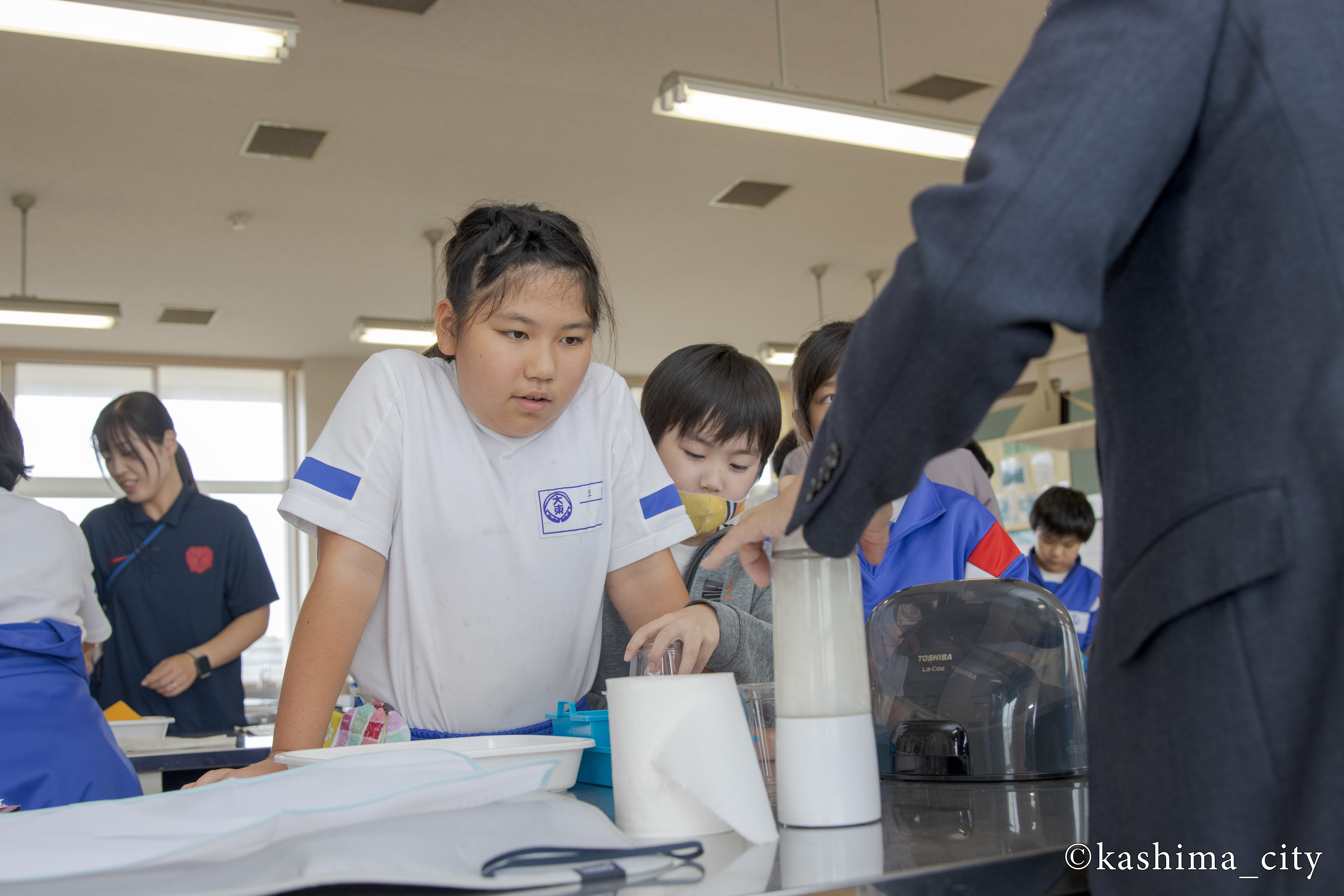 環境授業の様子