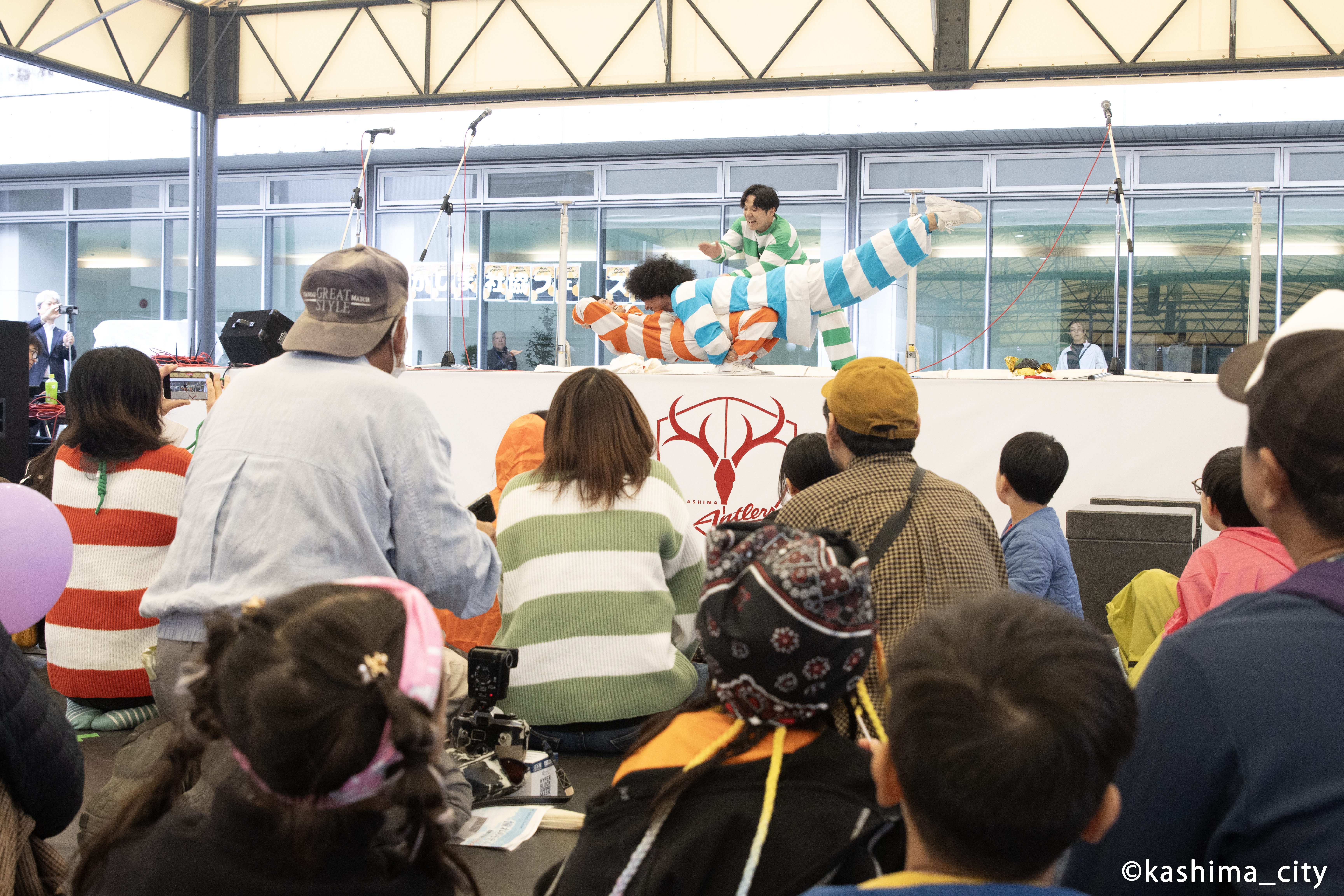 「ビックスモールン」によるボディーアートショー