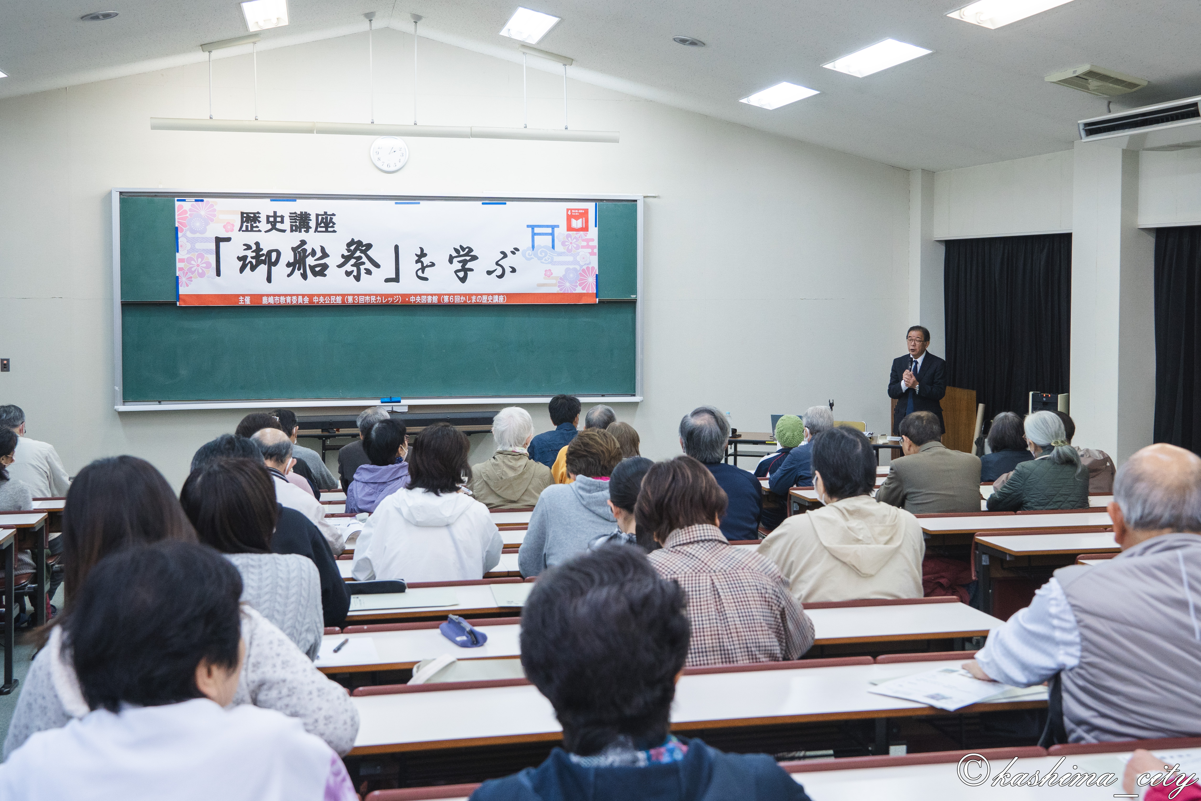 歴史講座「御船祭」を学ぶ