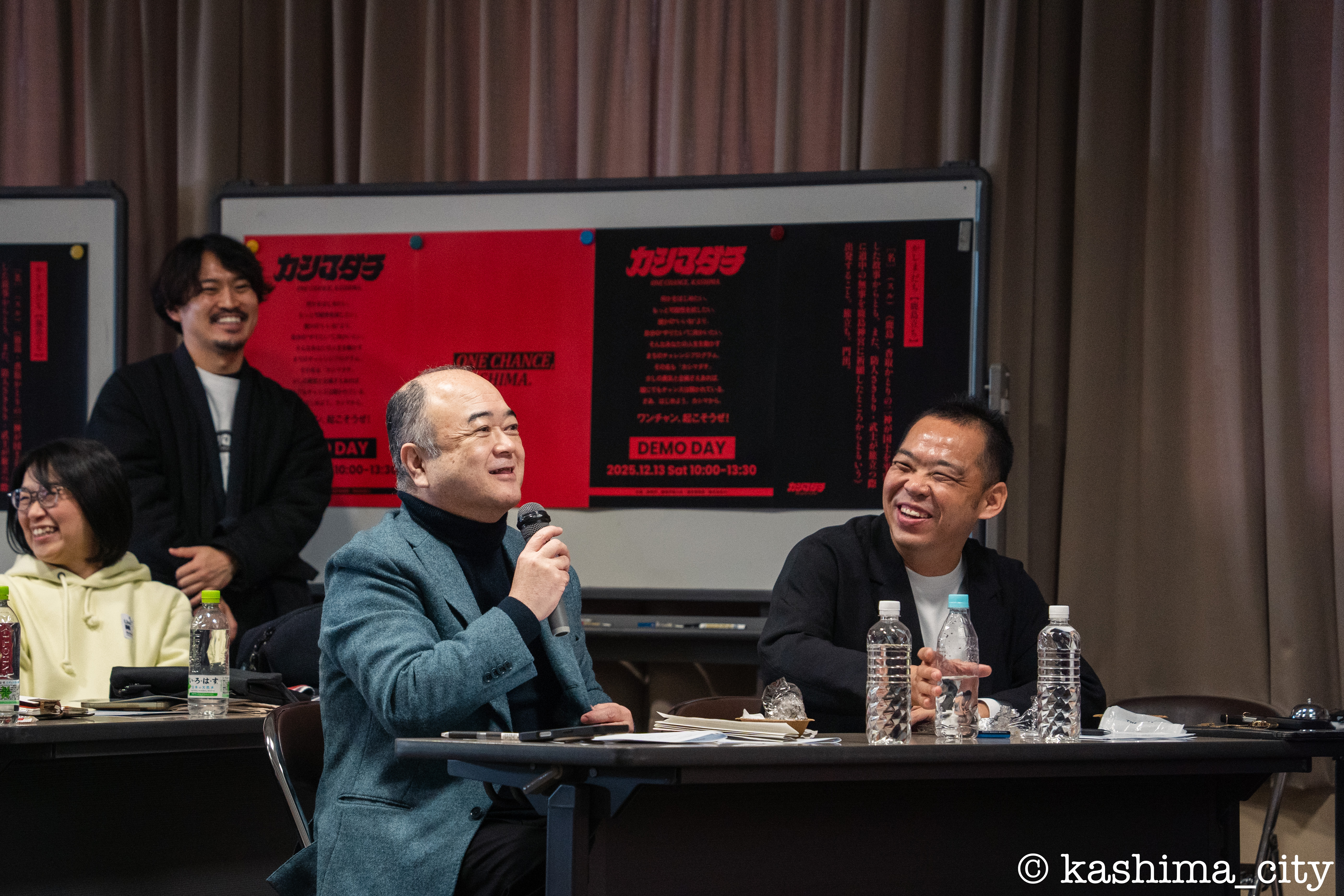 プレゼン後の質疑の様子