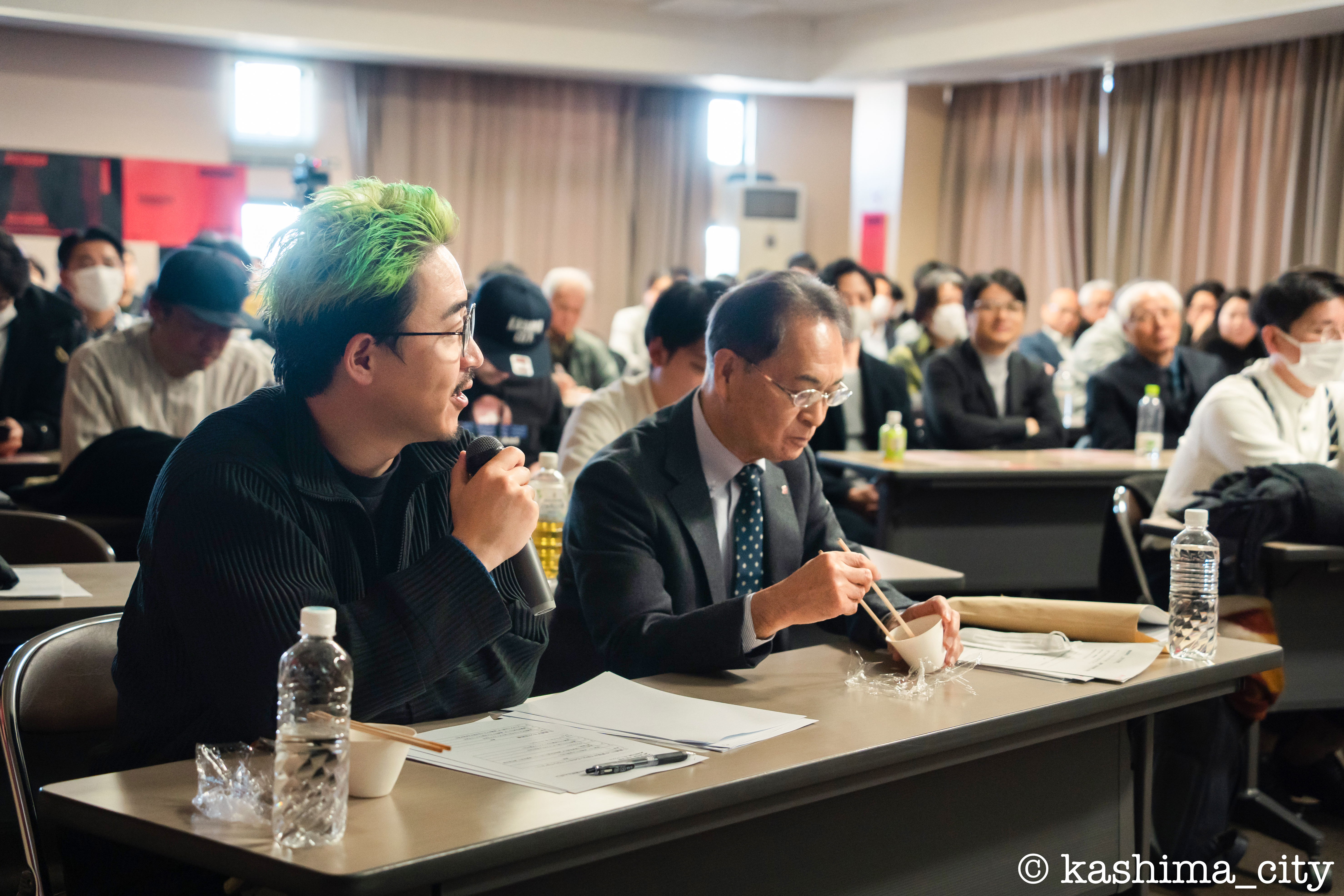 プレゼン後の質疑の様子