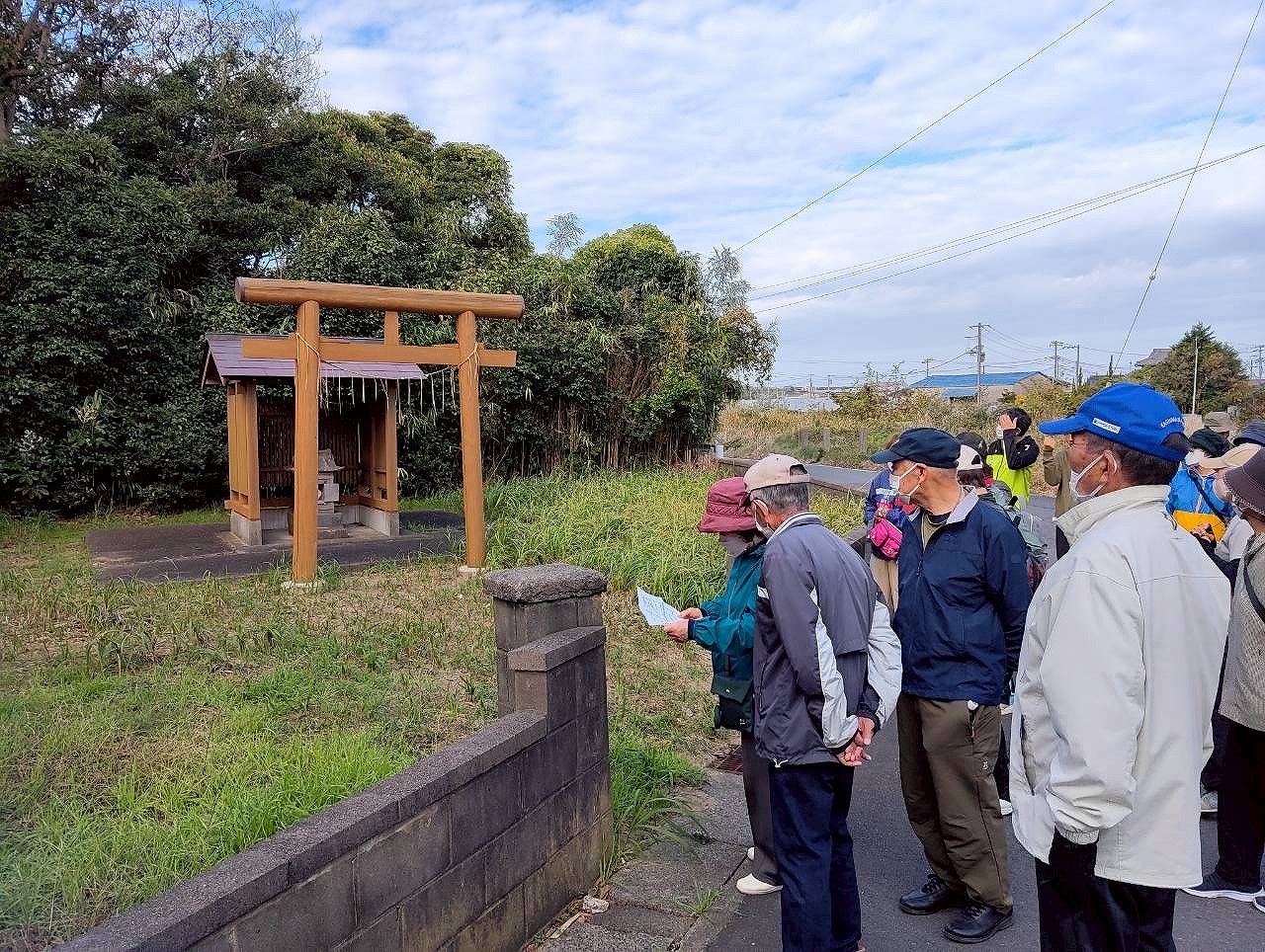 ウォーキングの様子