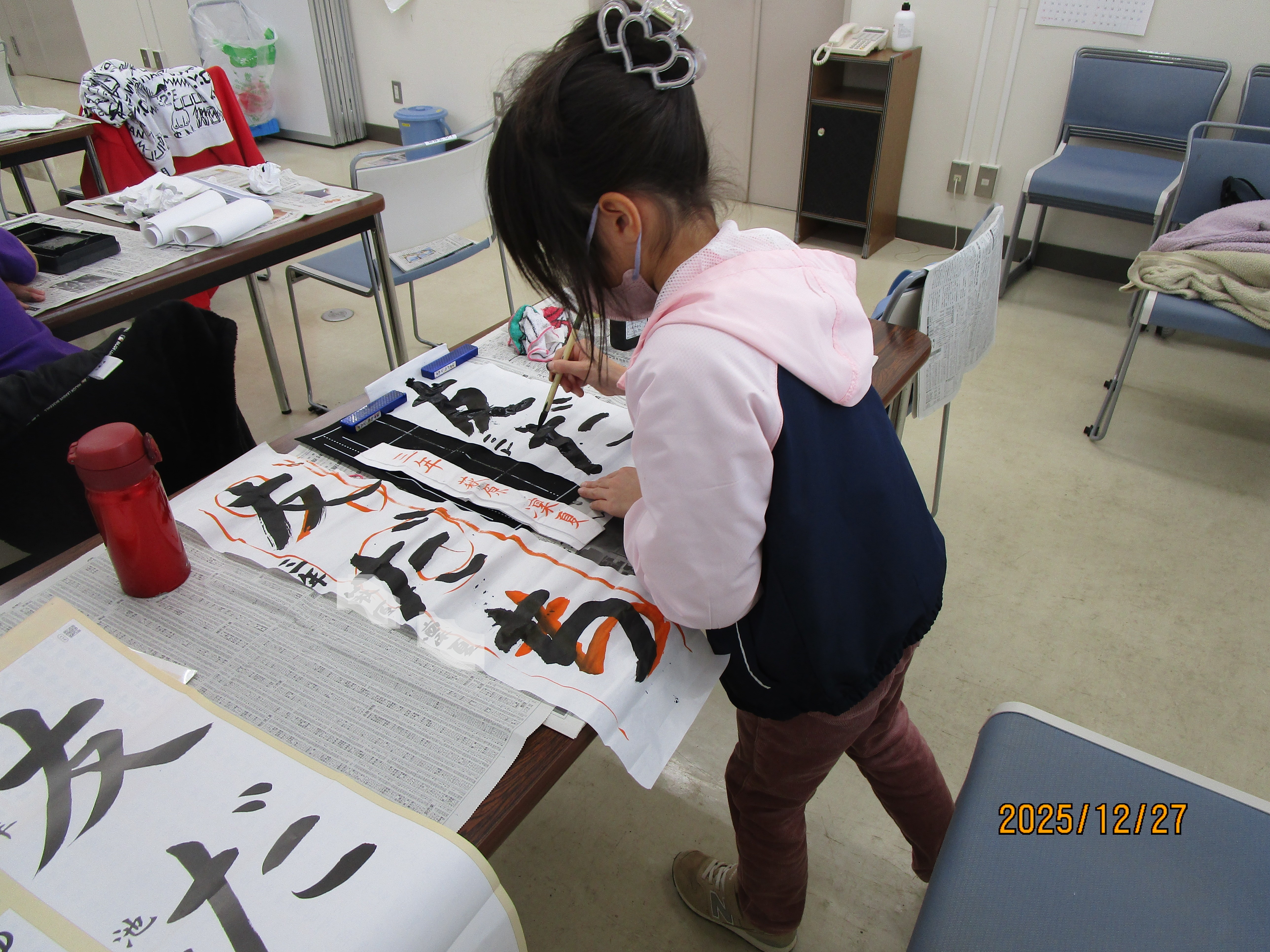 書道教室写真５