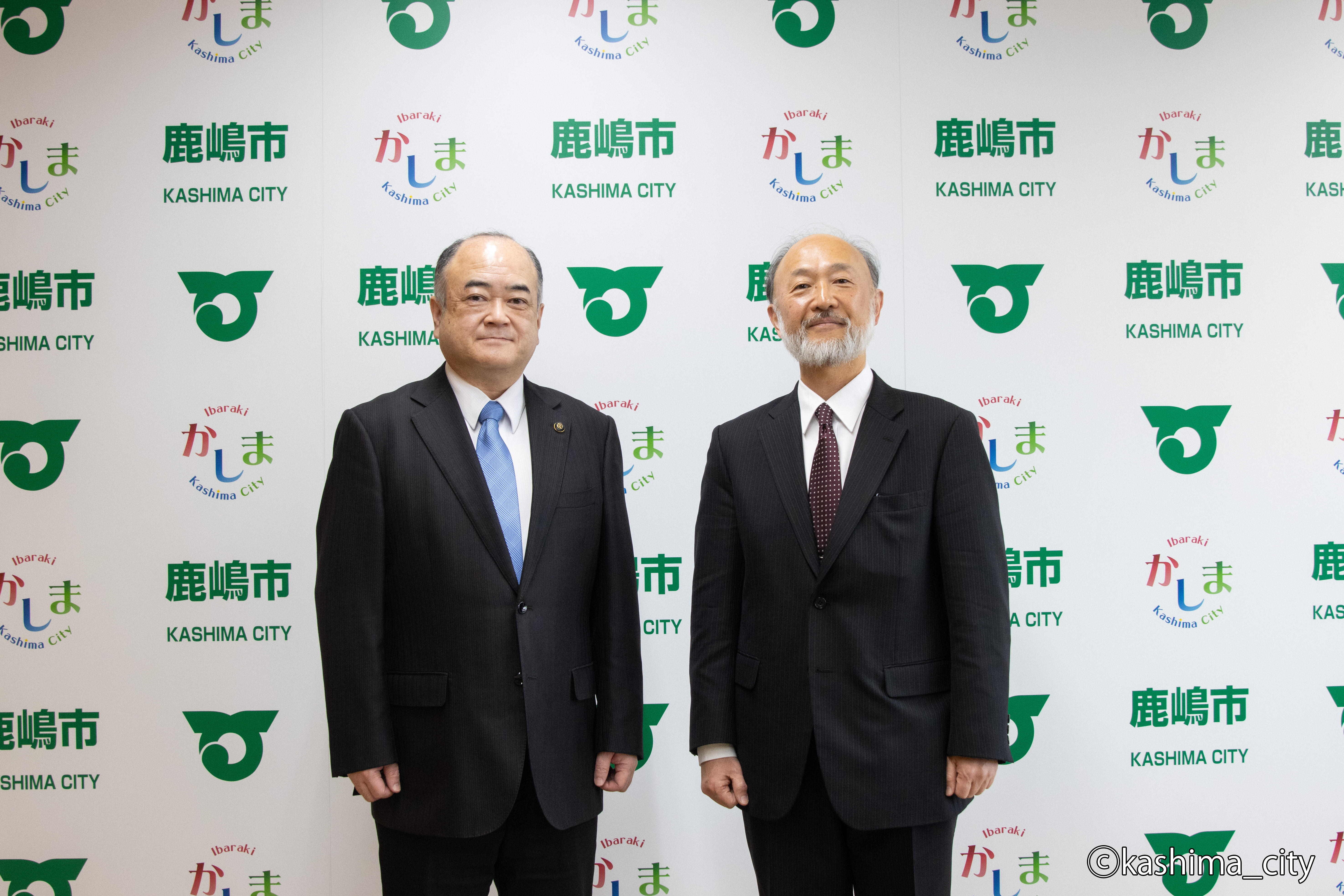 田口市長と池田総領事