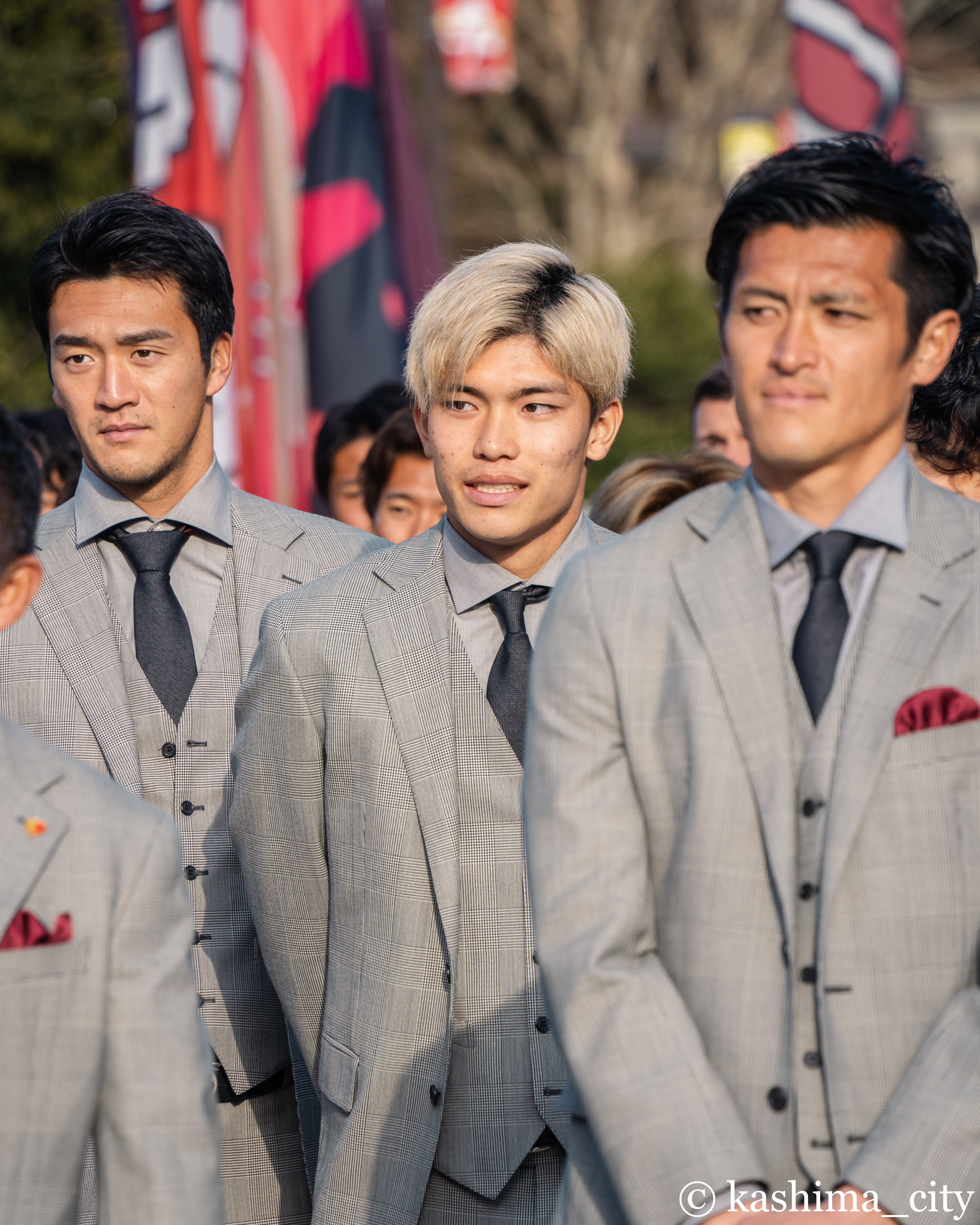 優勝パレードの様子