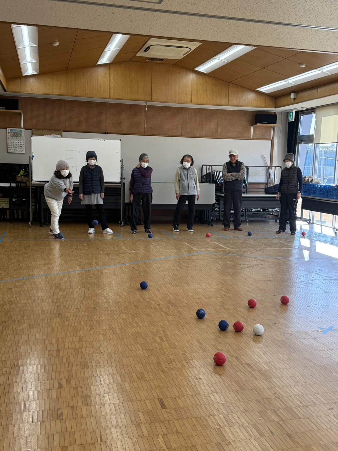 ボッチャの様子