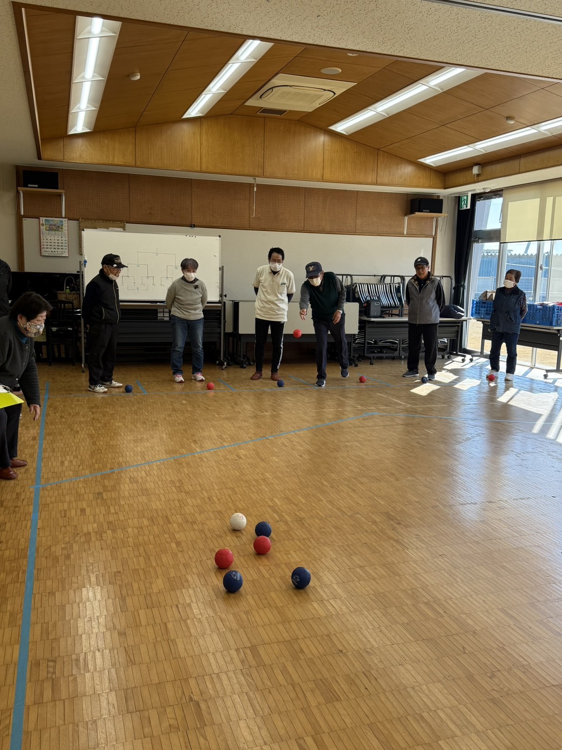 ボッチャの様子