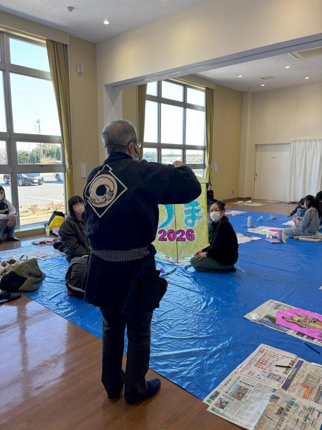 凧作り教室