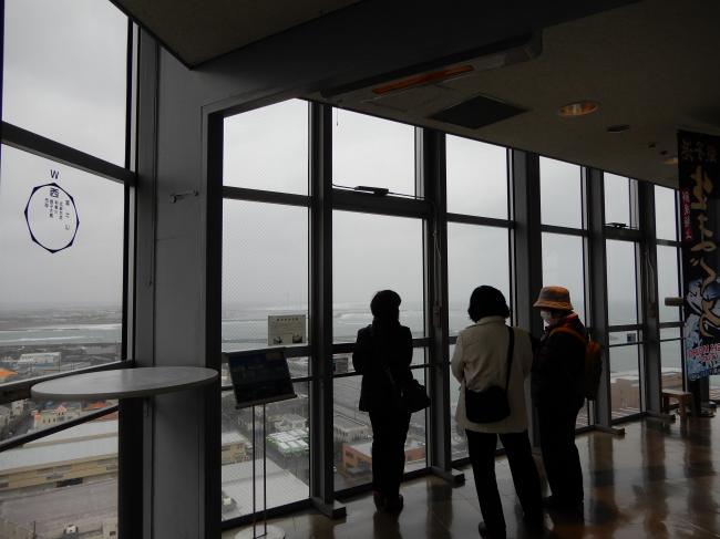 ポートタワー展望台見学の写真