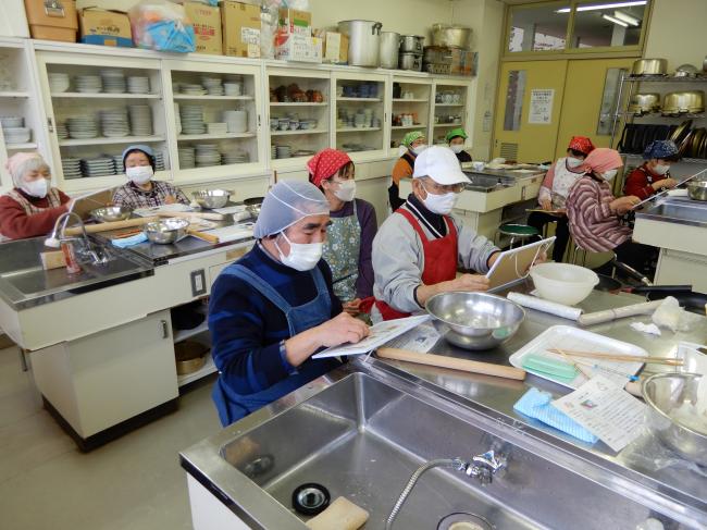 一汁三菜を学ぶ写真