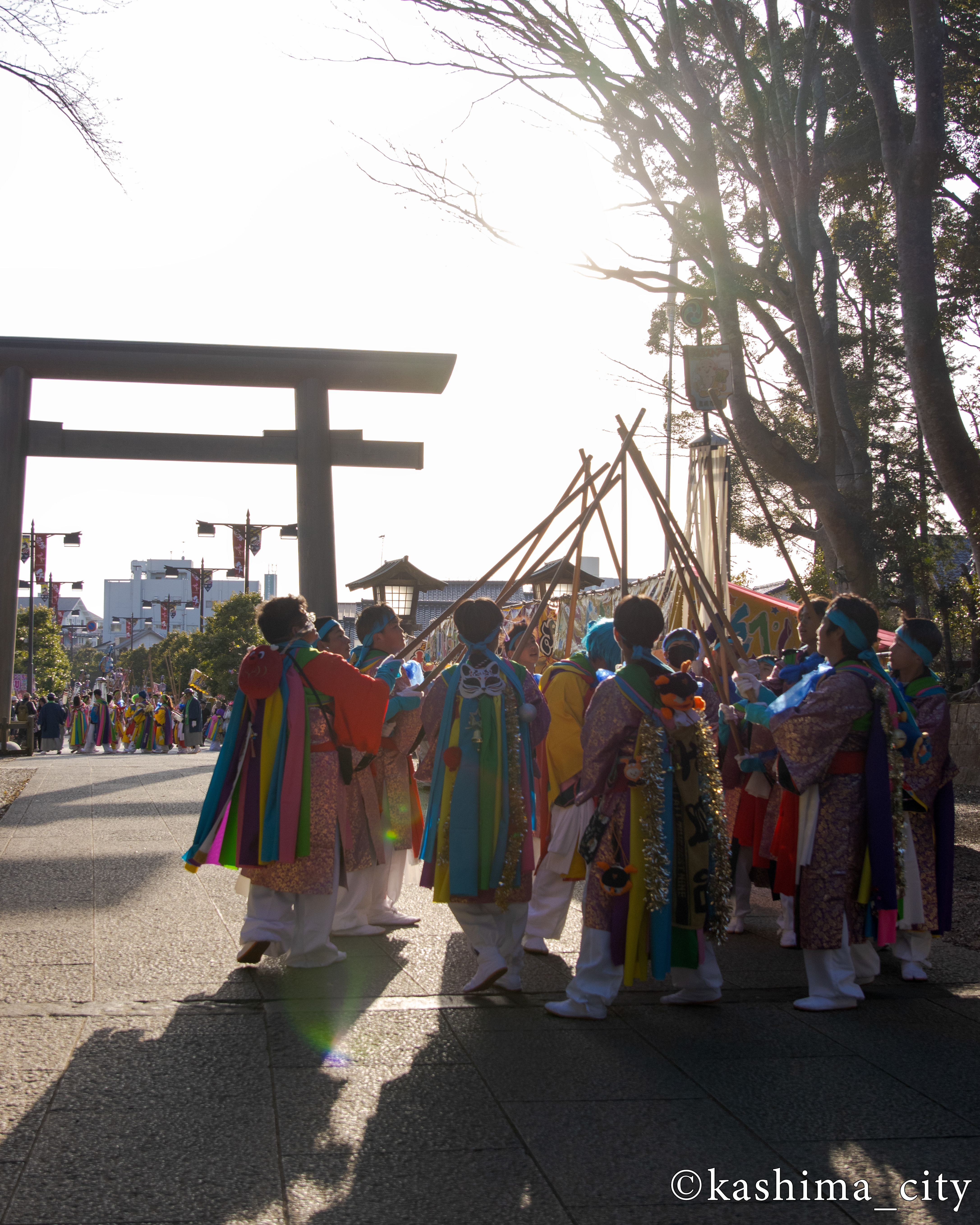 右方大頭浜津賀郷の祭頭囃し