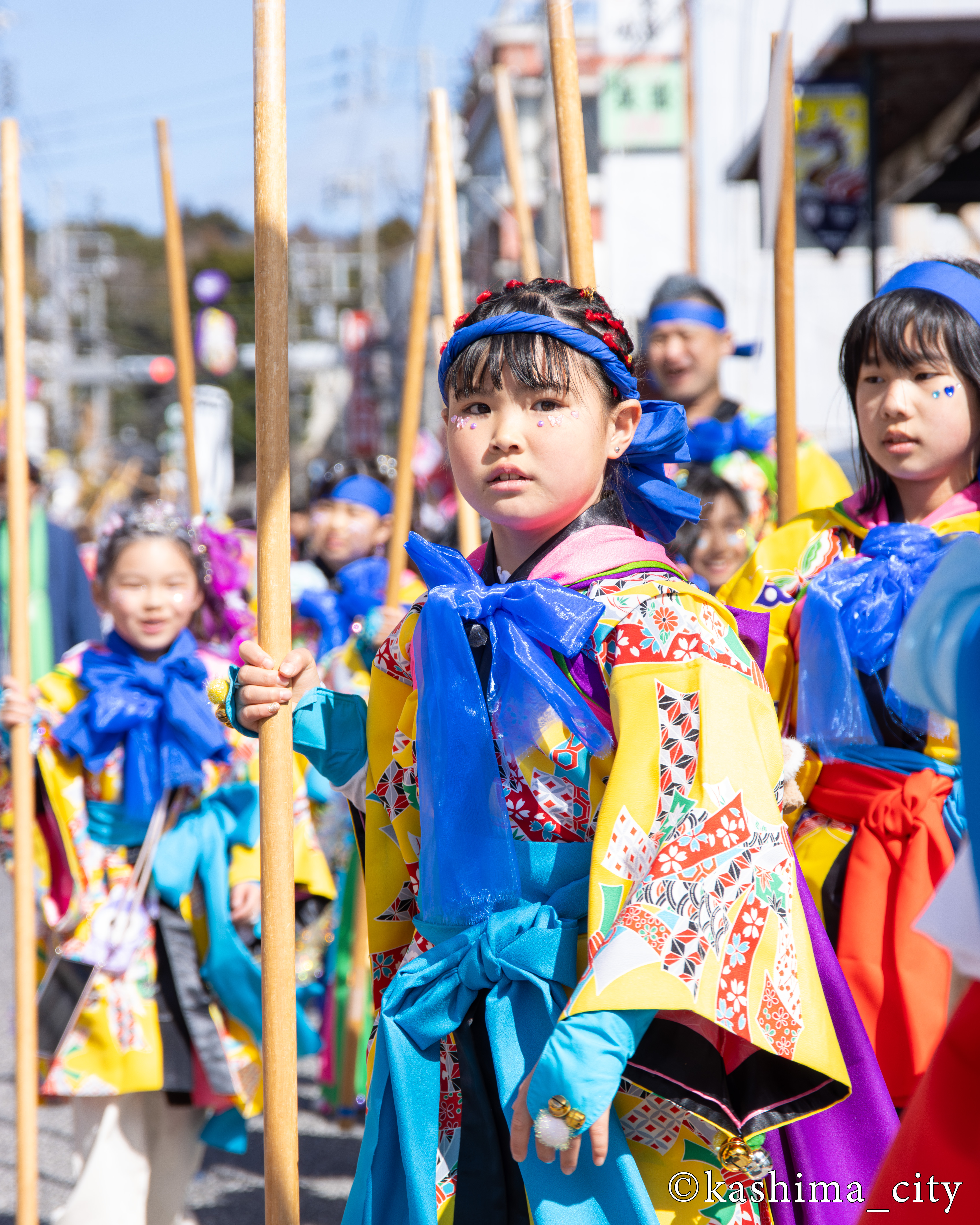 右方大頭浜津賀郷の女の子