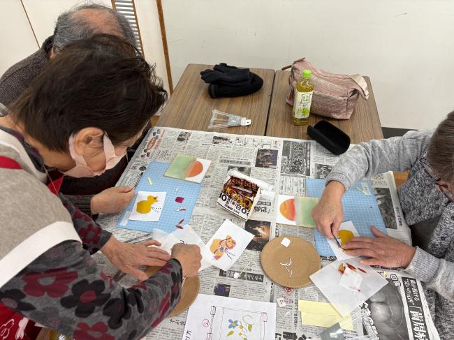 生きがい講座「押し花教室」