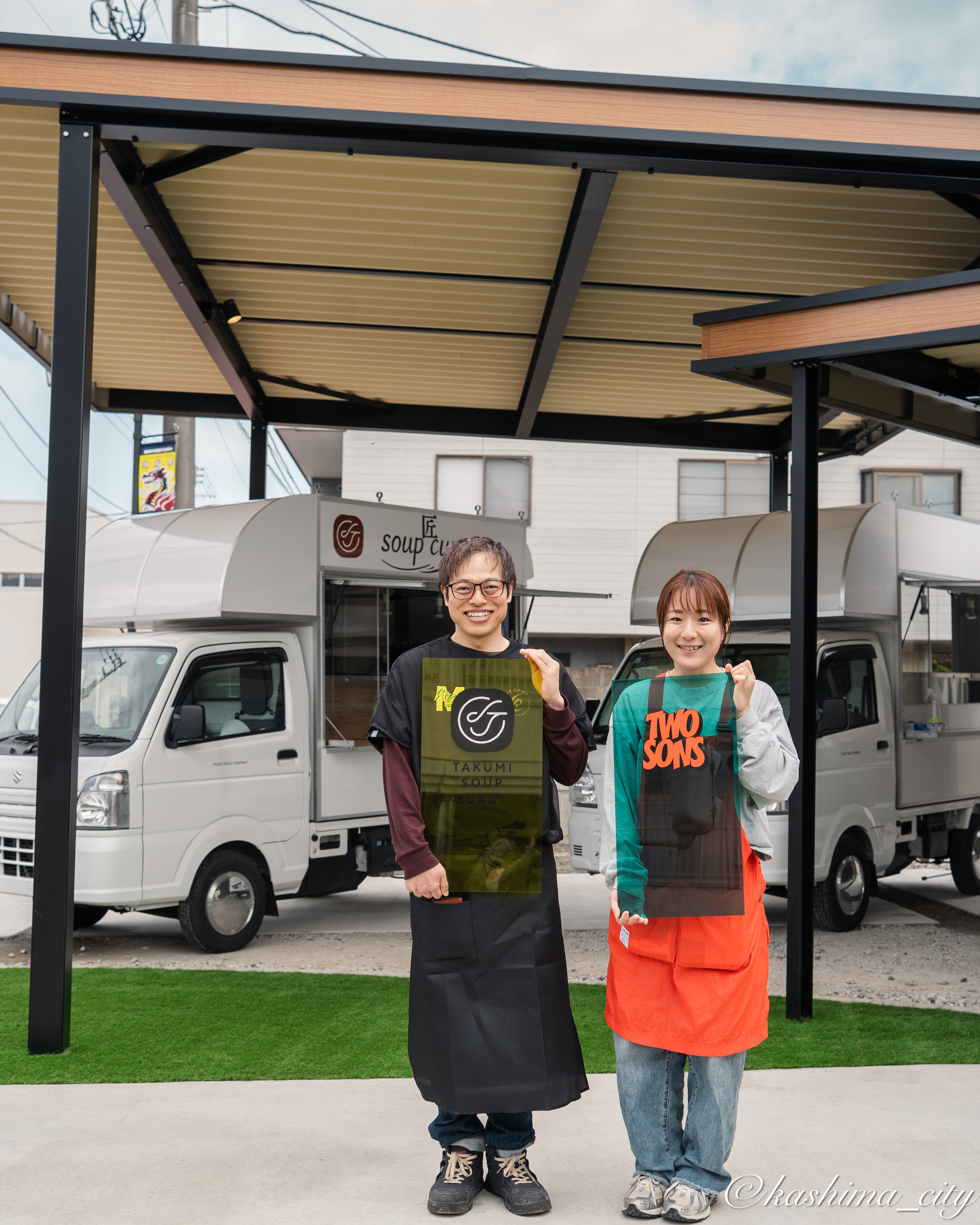 匠 soup curry 小橋さんと TWO SONS 清水さん